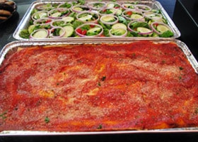 Rubino's Pizzeria Catered Oven Baked Pasta!