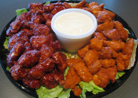 Rubino's Pizzeria Catered Buffalo Wings!