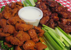 Rubino's Pizzeria Catered Buffalo Wings!