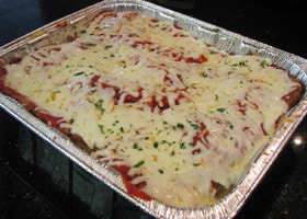 Rubino's Pizzeria Catered Entrees - No Pasta!