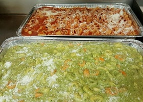 Rubino's Pizzeria Catered Pasta!