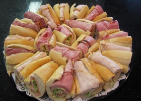 Rubino's Pizzeria Catered Sandwich Trays!